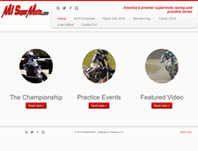 Tablet Screenshot of misupermoto.com
